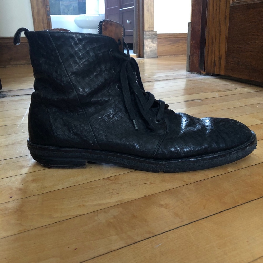 Elia Maurizi Zip-Up Boots Sz 9